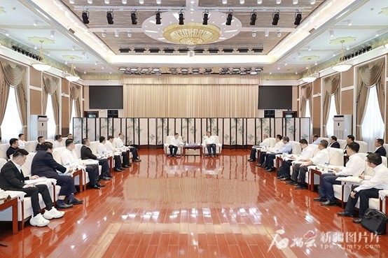 会见现场图1